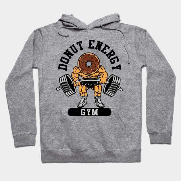 DONUT GYM Hoodie by beanbeardy